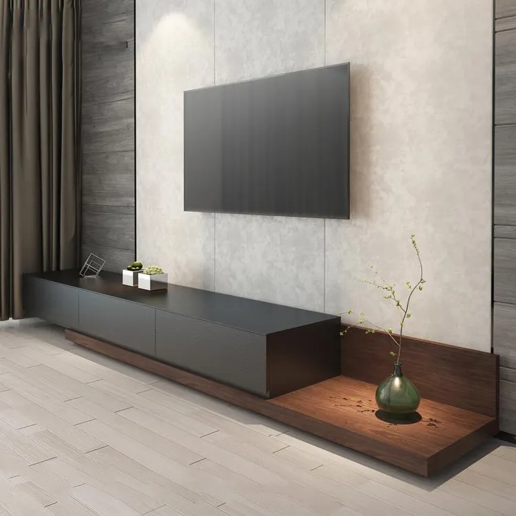 FAVMARTHA电视柜现代简约客厅家用小户型落地伸缩2025新款茶几电