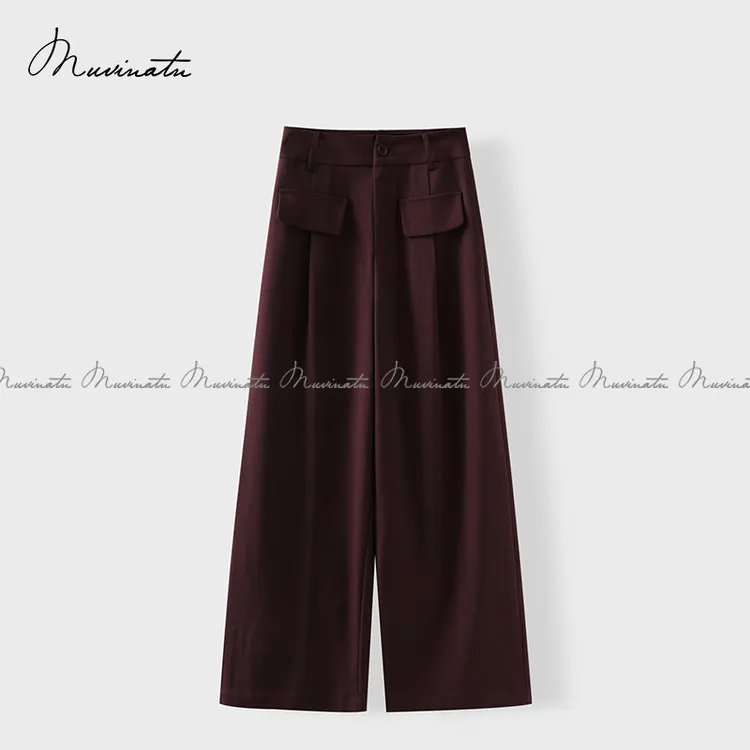 【奕潼优选】高腰直筒宽松休闲裤KZ6725-116