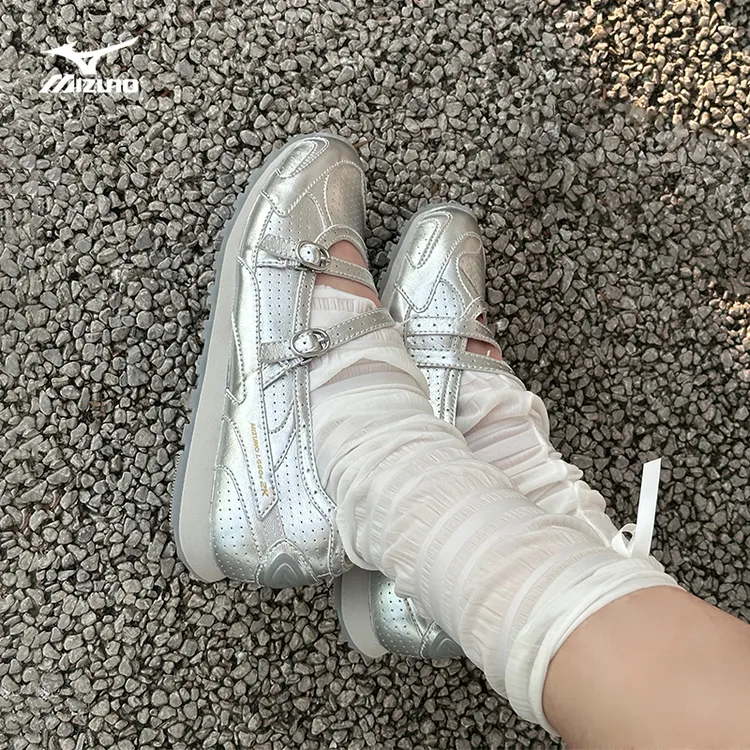 Mizuno/美津浓25新款经典廓形薄底复古薄底鞋芭蕾鞋 LG 60S MJ