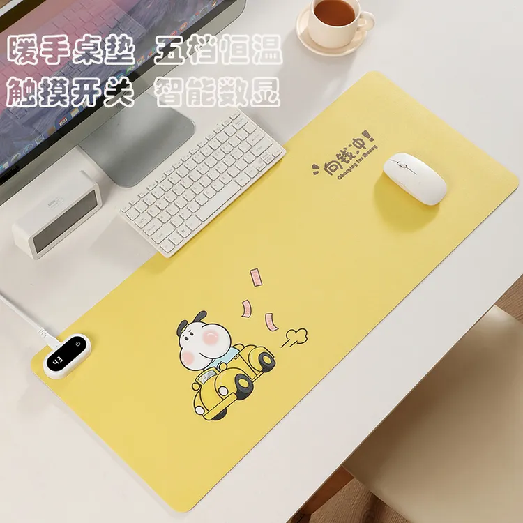 新款加热桌垫办公室防水加热鼠标垫暖手宝暖桌垫暖手桌垫