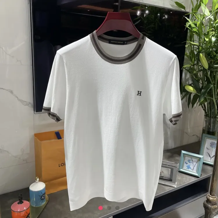 【孟璐高端·轻奢男装】LL｜MENGLU2025｜高端欧货短袖T恤