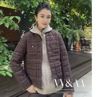 VV&AA 满天星亮片双拉链短款鹅绒外套 LXY4849