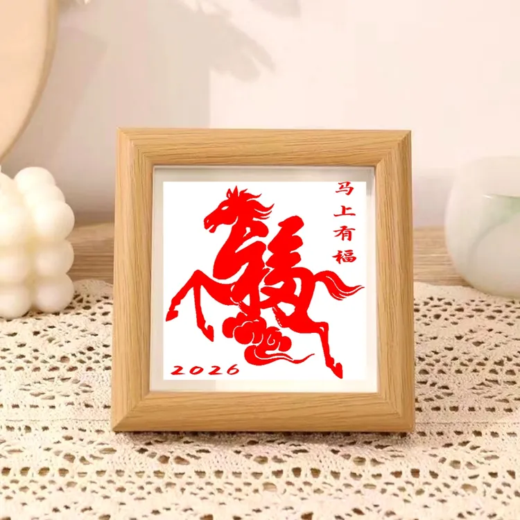 古风系列朱砂画旺宅摆台博物馆文创