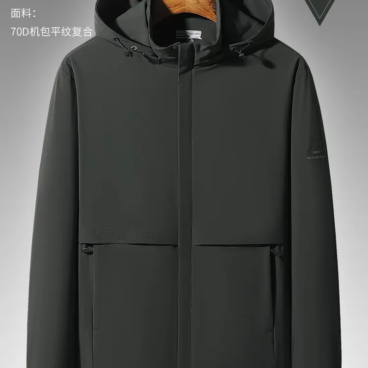 秋季新款70D机包风衣外套，面料舒服柔软，
