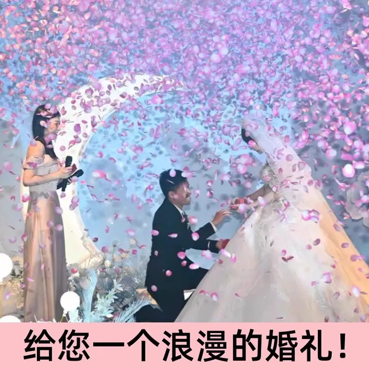 花瓣雨礼花用品大全结婚花瓣礼炮礼花筒礼炮婚礼喷花筒彩带礼筒炮