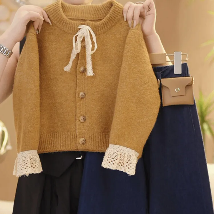 女童秋装2024新款套装秋季毛衣两件套童装女洋气时髦女孩衣服春秋