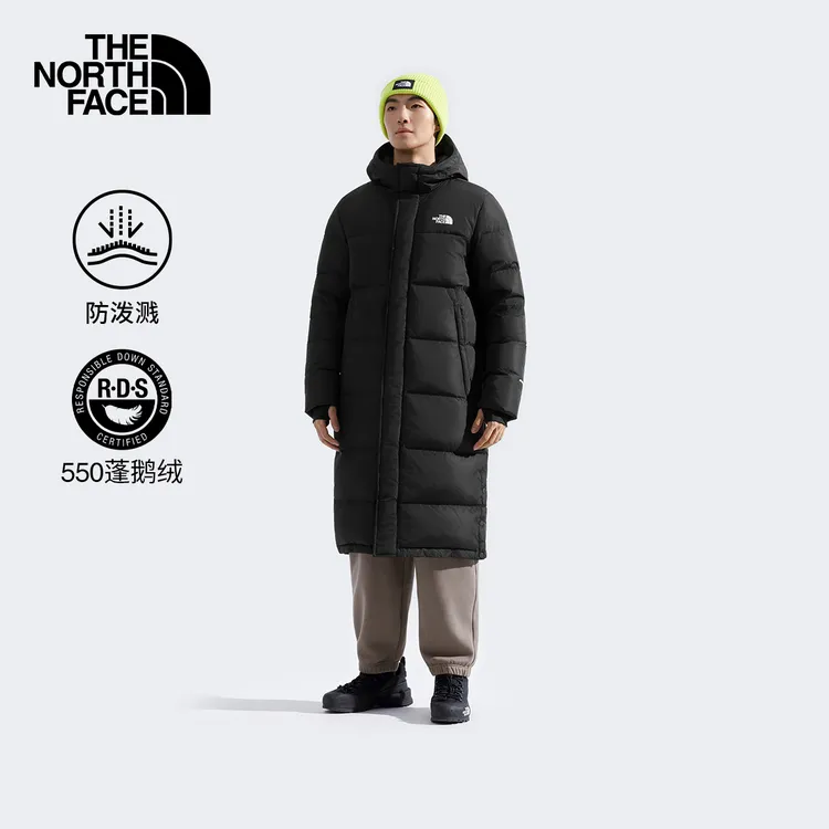 【经典款】北面男女同款长款羽绒服保暖鹅绒冬TheNorthFace|8GKD