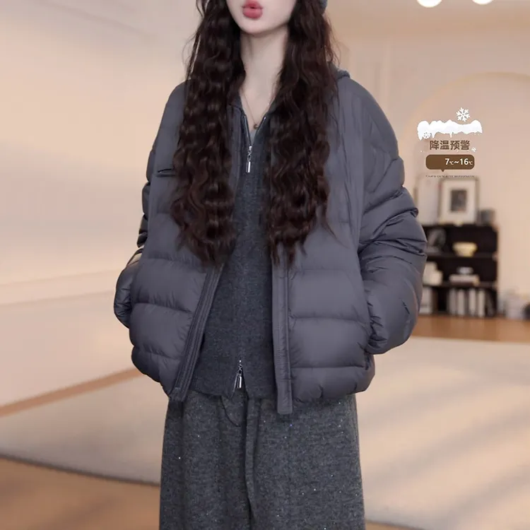 冬季加绒加厚保暖棉服女款爆款2025新款宽松时尚大气保暖厚外套女