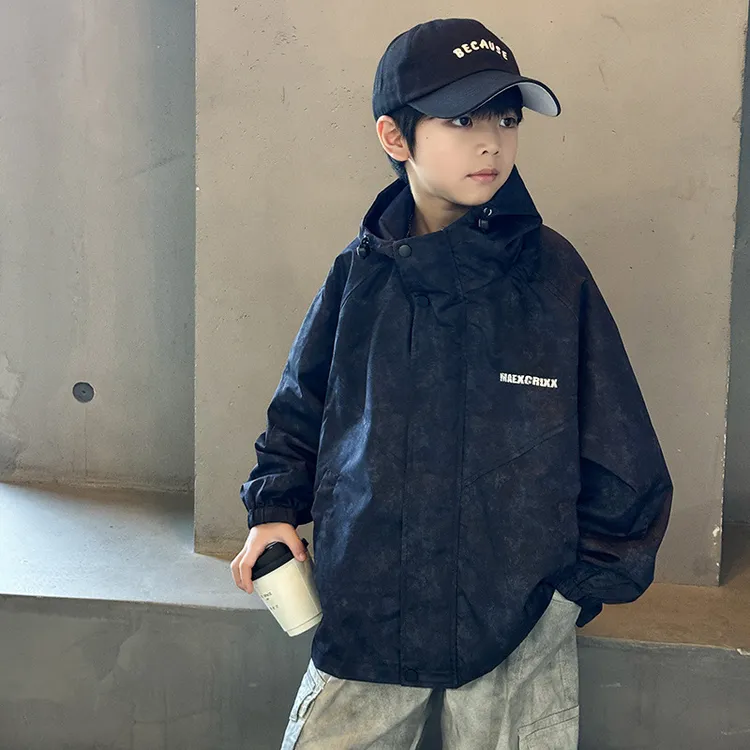 巴拉巴拉云朵儿童装男童外套春秋款2025新款中大童秋季男孩秋装运