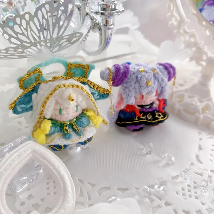 【王者荣耀/LOL】手工钩织成品二次元钩织钥匙挂件周边游戏动漫人物