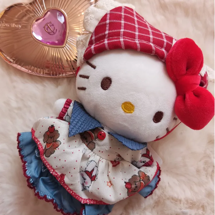 小红帽Kitty正版授权包挂可爱少女心毛绒玩偶书包挂饰送人礼物