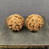 【中国涞水麻核桃协会】26 G85681-平谷大粗筋核桃-42mm