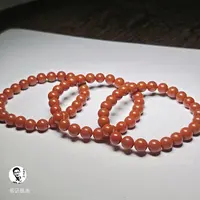 【书记甄选】天然南红柿子红单圈手链 多样性发一件 约7mm 6615JY