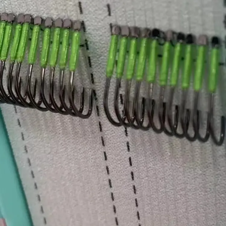 明作，无结伊士尼，子线双钩无结子线(东丽线20付装）鱼钩双钩子线