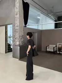 阔腿休闲西裤 For eternity廓形宽松休闲西裤