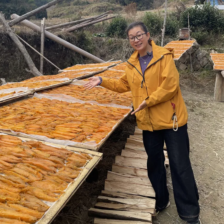 农家地瓜干无添加纯手工番薯干红薯干童年味道