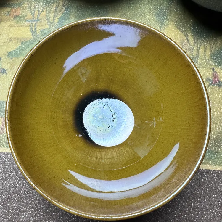 柴烧玉子 全手工制作主人杯口径9.3高4.4