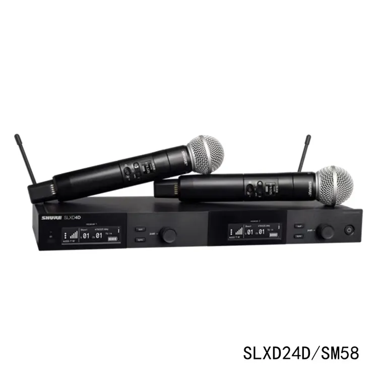 Shure/舒尔SLXD24D/BETA58ASM58专业数字无线话筒娃娃脸麦克风