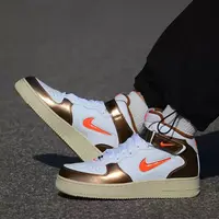 NIKE/耐克AIR FORCE 1空军一号AF1中帮运动休闲板鞋男DH5623-100