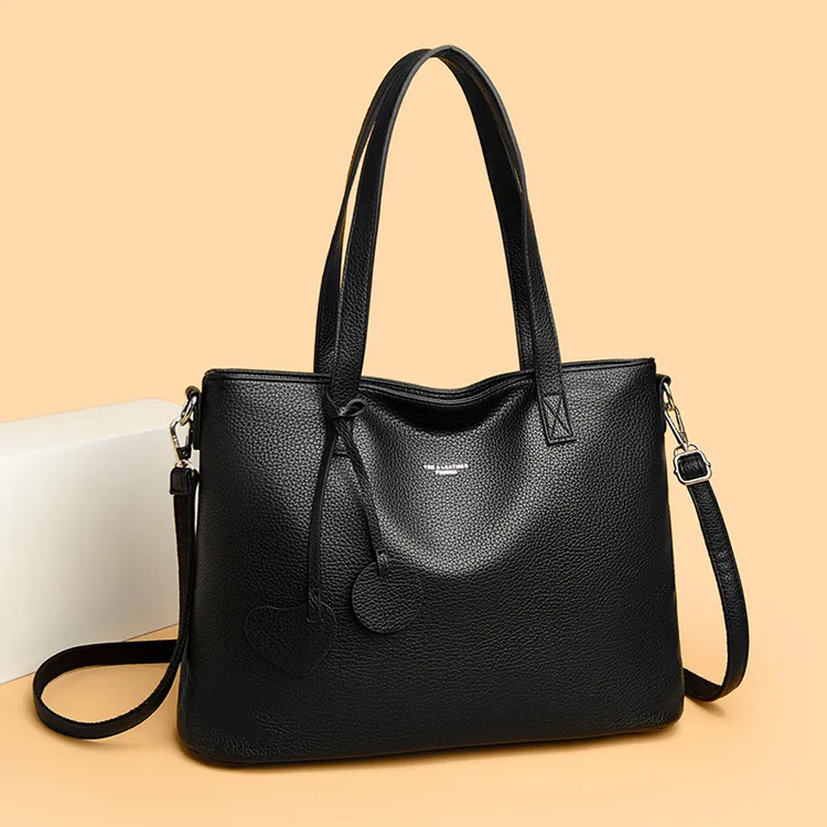 托特包包2026新款大容量通勤女包时尚手提包软皮腋下单肩斜挎大包