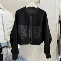 2025秋季新款韩版休闲百搭小个子时尚立领短外套女夹克设计感上衣