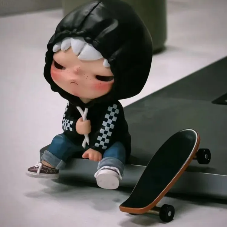 【国版-Vans小野联名吊卡】Jay杰伦同款潮玩手办车载摆件