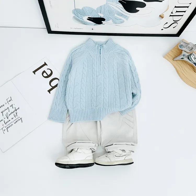 男童毛衣打底衫儿童衣服2025秋季新款秋装潮 YM2252 悠悠童话童装