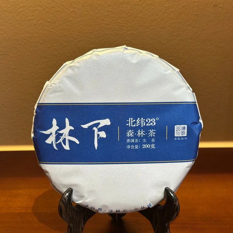 2025年新茶上新【滇赴山川】林下  普洱生茶 200g/饼 西双版纳茶区