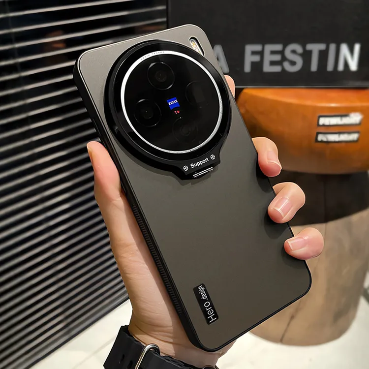 适用vivox300手机壳镜头支架全包防摔x300pro保护套x200新款潮牌