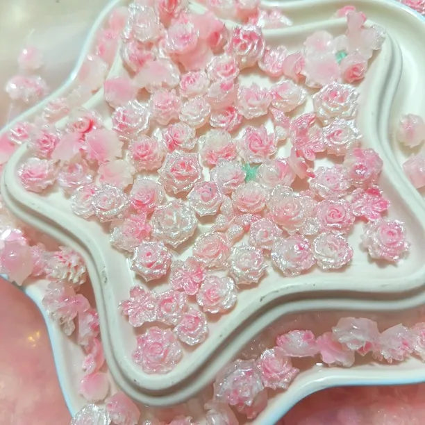 软胶雕花系列美甲DIY饰品配件