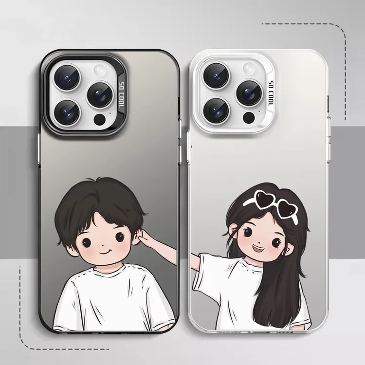 彩银壳情侣男女适用苹果16华为oppo小米15vivo荣耀oppo红米iphone