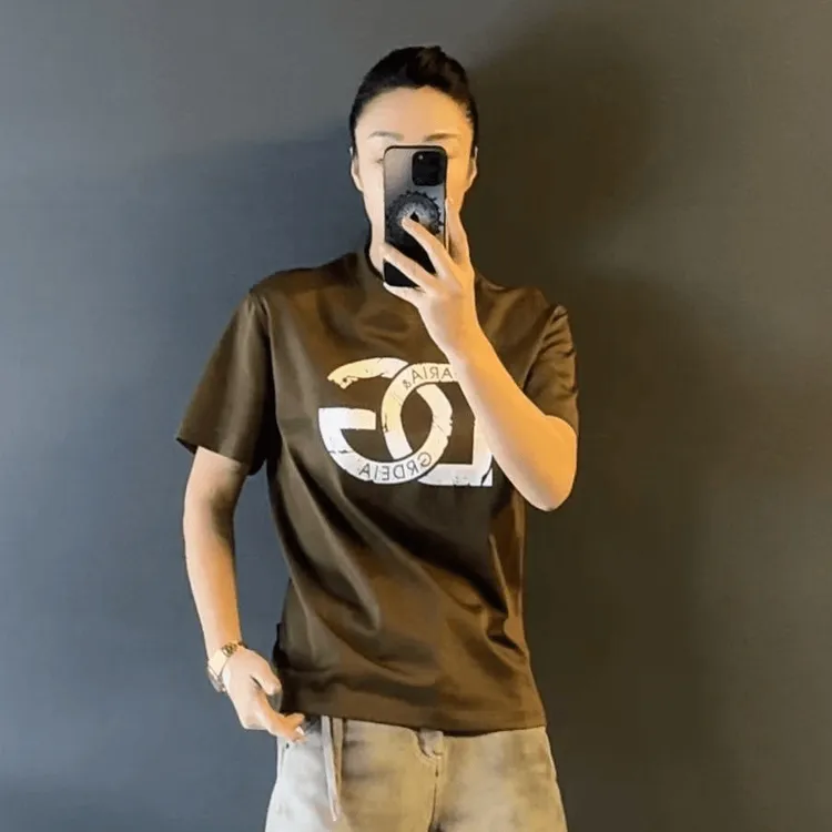 男士宽松短袖印花T恤夏季新款美式潮流个性半袖体恤上衣休闲百搭