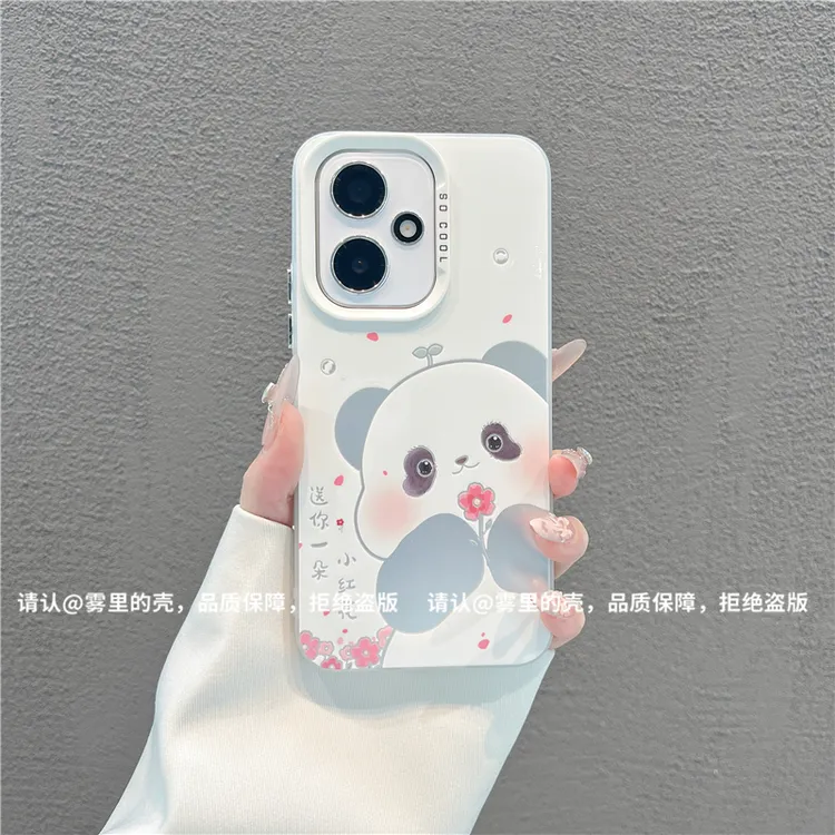 磨砂彩银适用苹果17/iPhone/华为荣耀/OPPO/VIVO/小米/手机壳保护