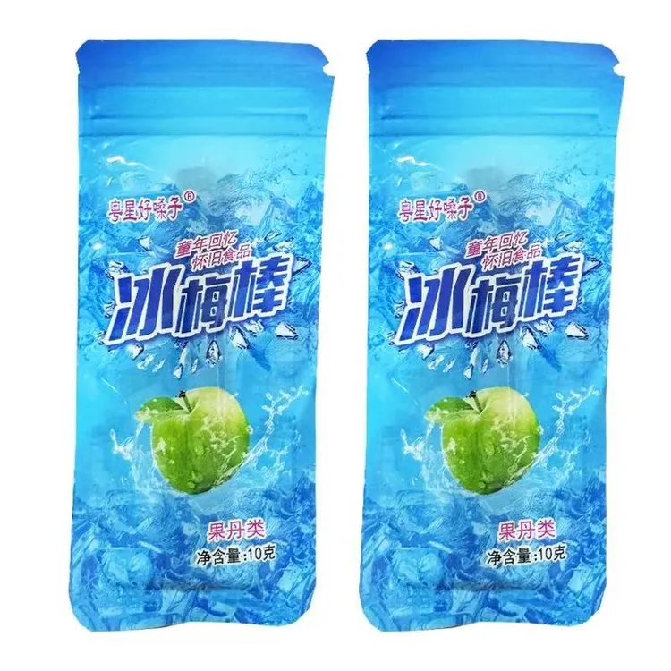 网红酸梅棒8090后童年回忆零食老式冰梅棒陈皮话梅条休闲小吃食品