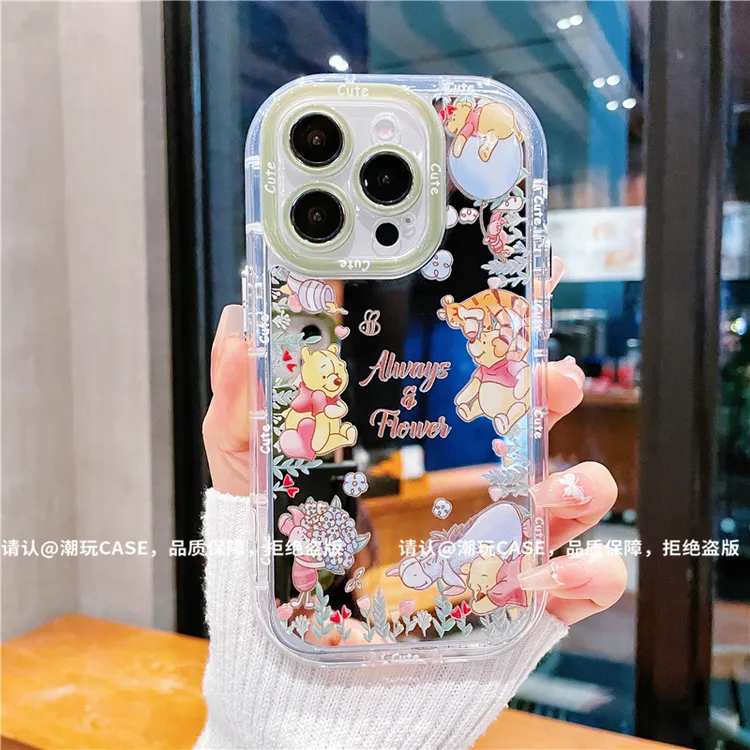 （iPhone12系列）镜面奶油壳适用iPhone12/12Pro/12ProMax手机壳潮