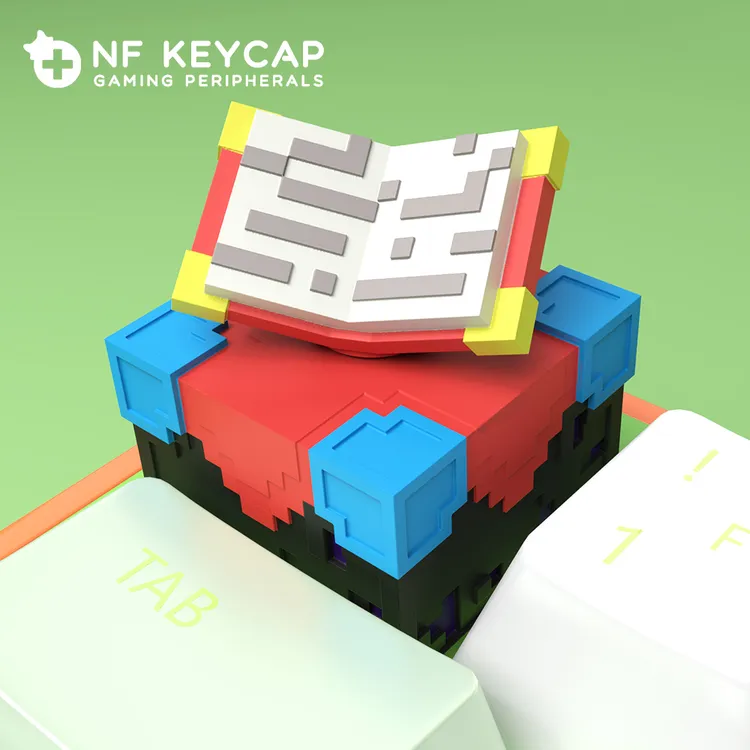 NF外设键帽我的世界附魔台创意手工键帽送男友摆件生日礼物周边