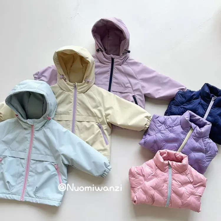 【现货】【石墨烯内胆保暖】儿童三合一冲锋衣外套（冬款）WZJ-26551