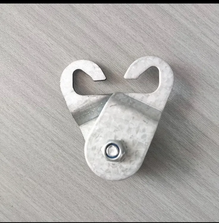 交叉钩，大棚可开合对勾轴承滑轮
