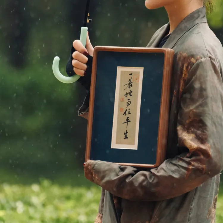 《一蓑烟雨》《本自具足》《应无所住》礼盒装摆件