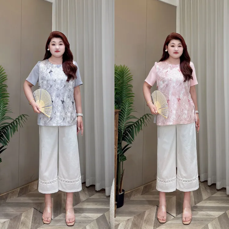 【上新上衣】PMM82068夏季新款气质百搭显瘦高级感宽松遮肉新中式