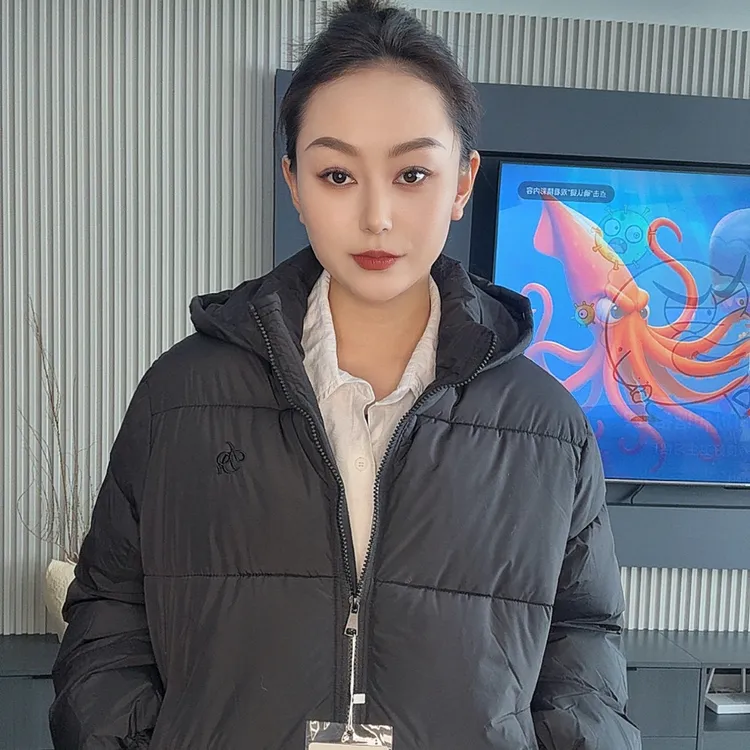 冬季时尚保暖棉衣外套