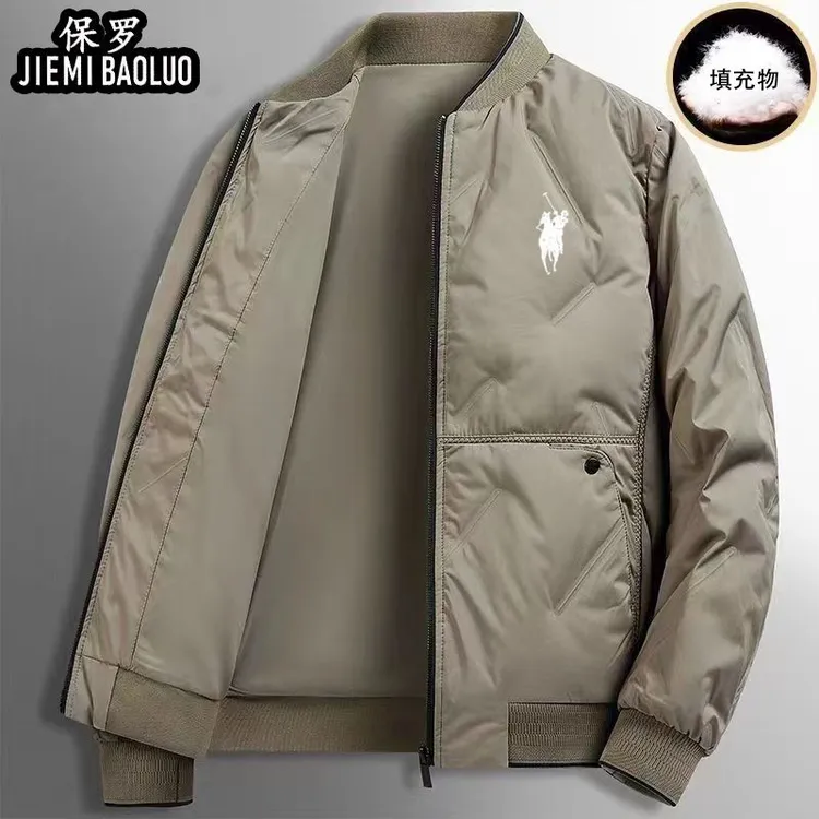 颉弥保罗棉衣冬季新款男士棉服潮牌帅气立领外套加厚面包服棉袄子