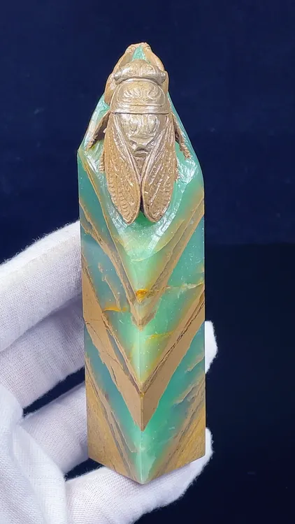 四川雅安绿一鸣惊人印章