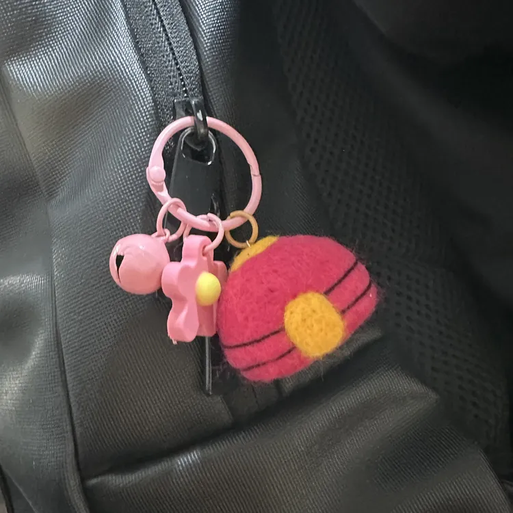 蒙古包可爱挂件（纯手工羊毛毡）