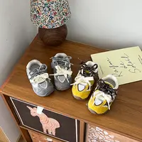 奇诺鼠秋款单鞋儿童春秋软底防滑秋季步前鞋婴幼儿时尚潮流0758