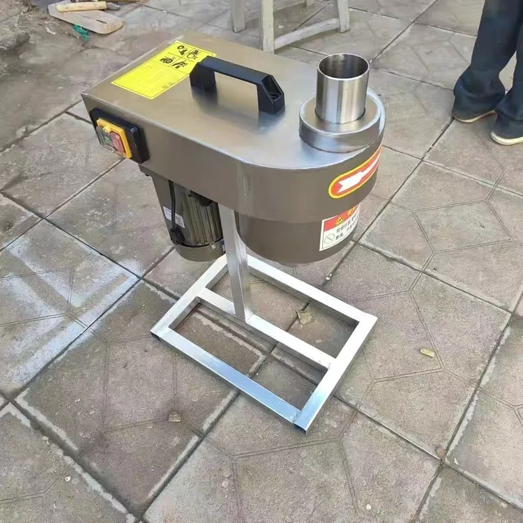 全自动甘蔗切断机小型商用不锈钢摆摊切段水果店手工电动切节机