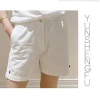 YUNSHENGFU*【R73】六色男士刺绣小标经典休闲短裤