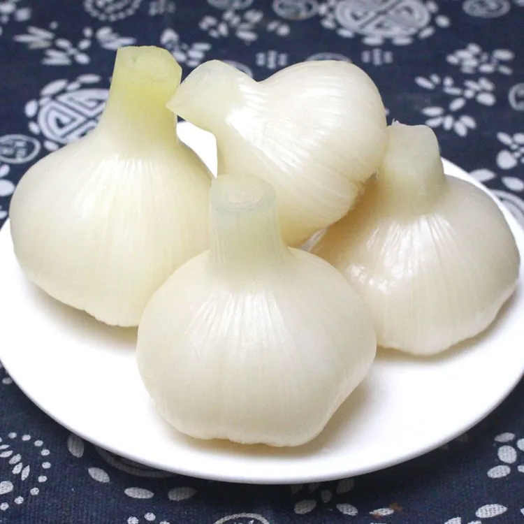 糖蒜糖醋大蒜自制农家甜蒜泡大蒜头腌制腌菜咸菜下饭菜特产