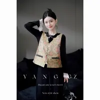 YANG GZ【巴洛克】新中式碰撞巴洛克骏马纹马甲女 GZ5154GL656286