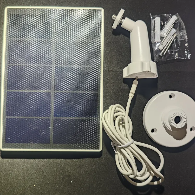 全新升级ETFE面板太阳能充电板3W6V适用于摄像头深度防水